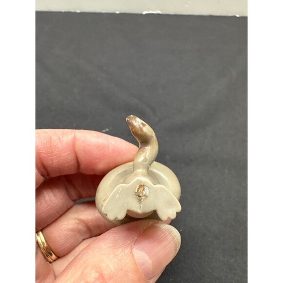 Littlest Pet Shop Gray Green-Eyed Sugar Glider Squirrel Figure Collectible Toy - Picture 3 of 4